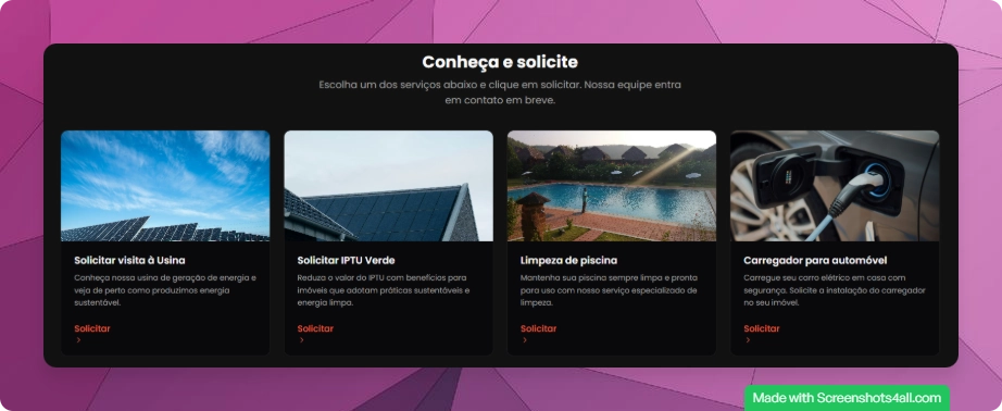 Catálogo de serviços de parceiros